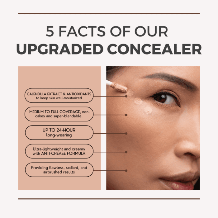 [UPGRADED] Shero High Coverage Long Lasting Liquid Concealer