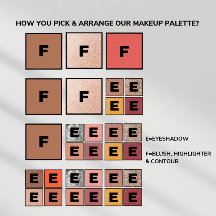 Shero MIXX & Match Refill Palette (7) Shero mixx & match refill palette (7)