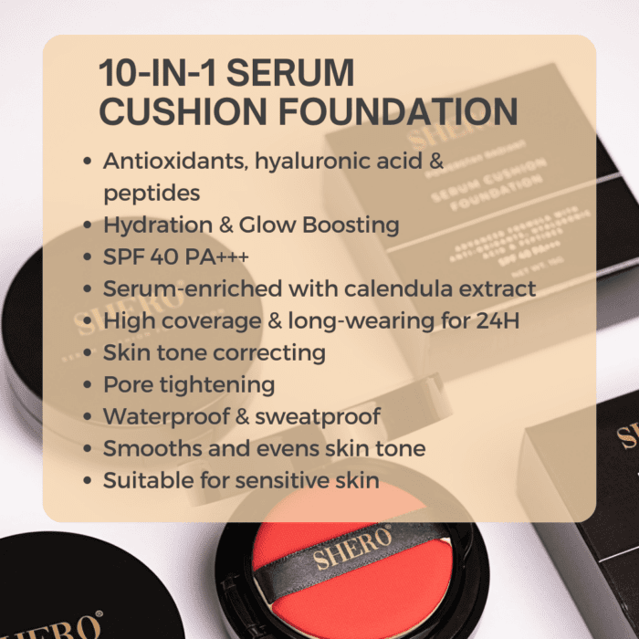 Serum Cushion Foundation_240923 (7) Shero Powerstay Radiant Serum Cushion Foundation