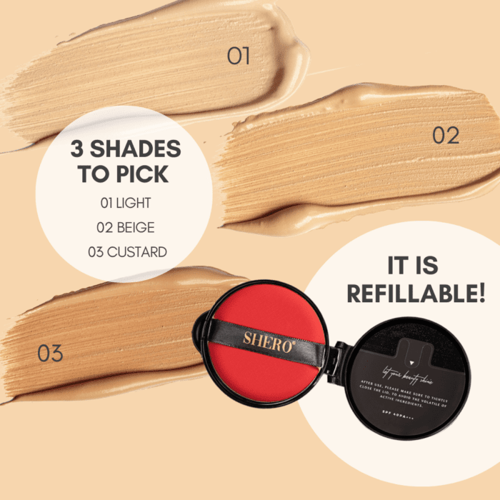 Serum Cushion Foundation_240923 (8) Shero Powerstay Radiant Serum Cushion Foundation
